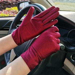 Summer Thin Type Sunscreen Gloves High Elastic Spandex