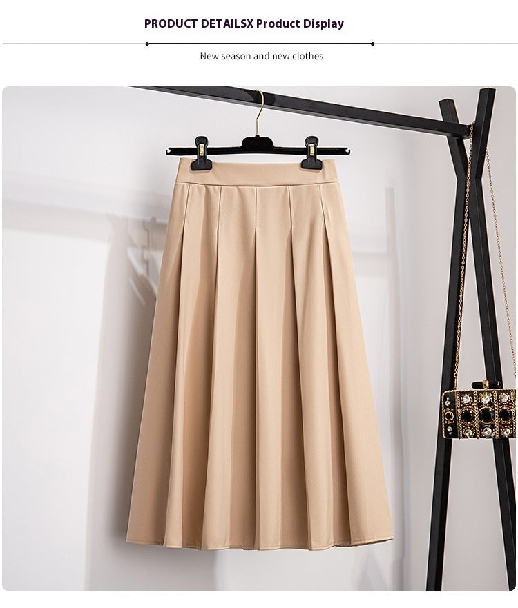 A- Line Skirt Slimming And Fashionable Summer Skirt Fat Sister Plus Size