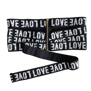 Women's All Match Slim Waistband Canvas Belt