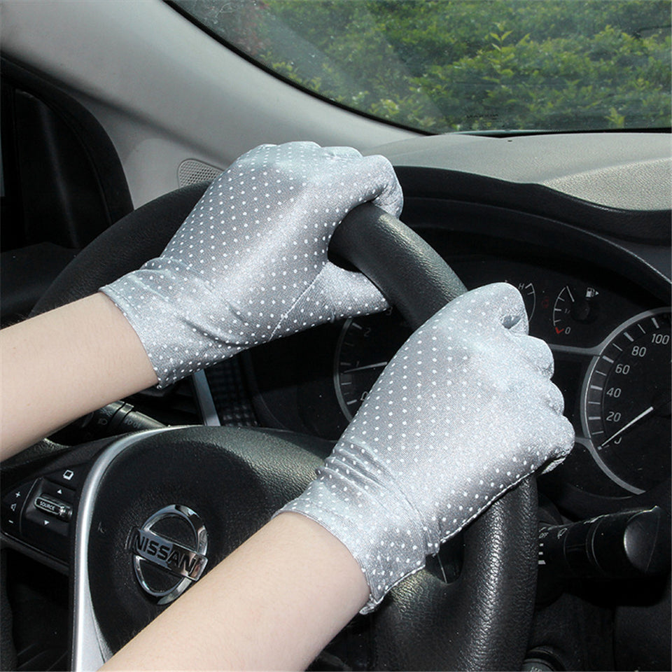 Summer Thin Type Sunscreen Gloves High Elastic Spandex