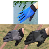 Men's And Women's Ice Silk High Elasticity Cycling Sports Touch Screen Gloves