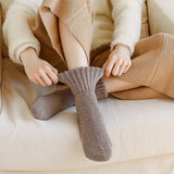 Women's Thick Mouth Extra Thick Fluffy Loop Socks