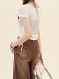 Love Jeans Loose Retro Wide Leg Pants