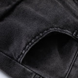 Women's New Cargo Pocket Denim Trousers