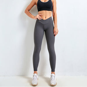 Seamless Fitness Pants Three-dimensional Shaping And Hip Lifting Yoga Pants