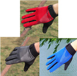 Men's And Women's Ice Silk High Elasticity Cycling Sports Touch Screen Gloves