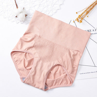 Japanese Honeycomb Briefs Seamless High Waist Shaping Pants