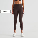 Fashion New Nude Feel Sports Tights For Women
