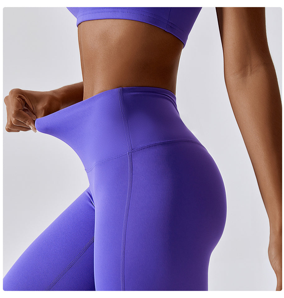 Women's Fashion Hip-lifting Running Quick-drying High Waist Tight Sports Pants