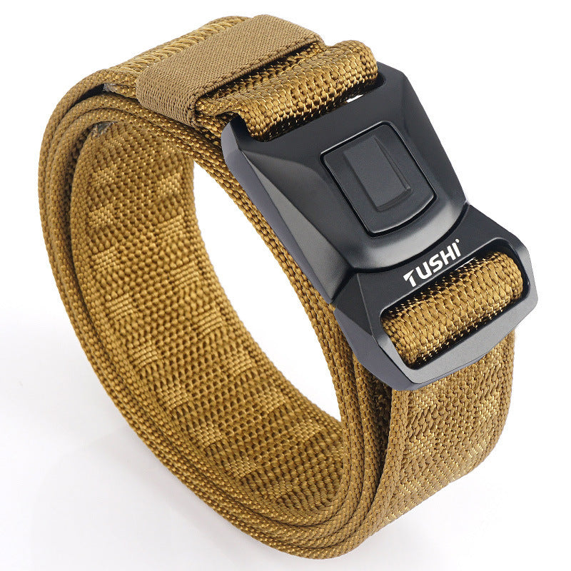 Quick Release Buckle Men's Tactical Belt