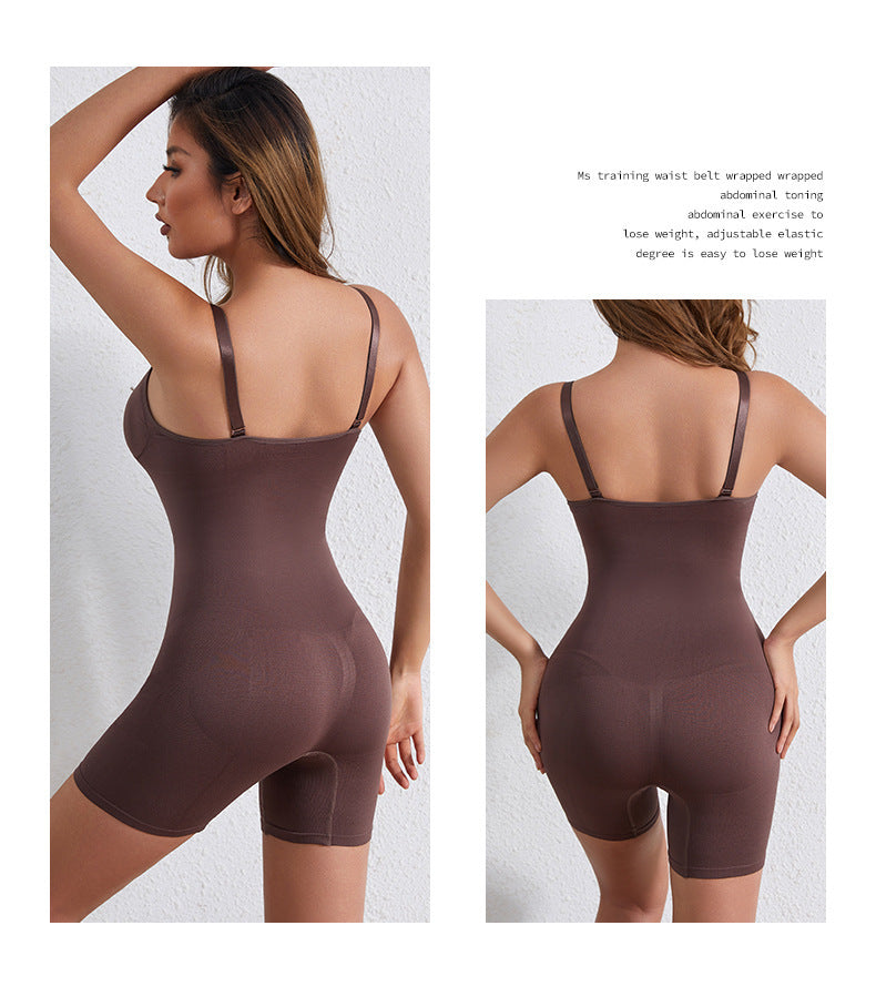 One-piece Corset Bodybuilding Belly Contraction Waist Shaping Hip Lift Women's Tights