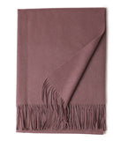 New Solid Color Wool Long Beard Warm Tassel Scarf Thick