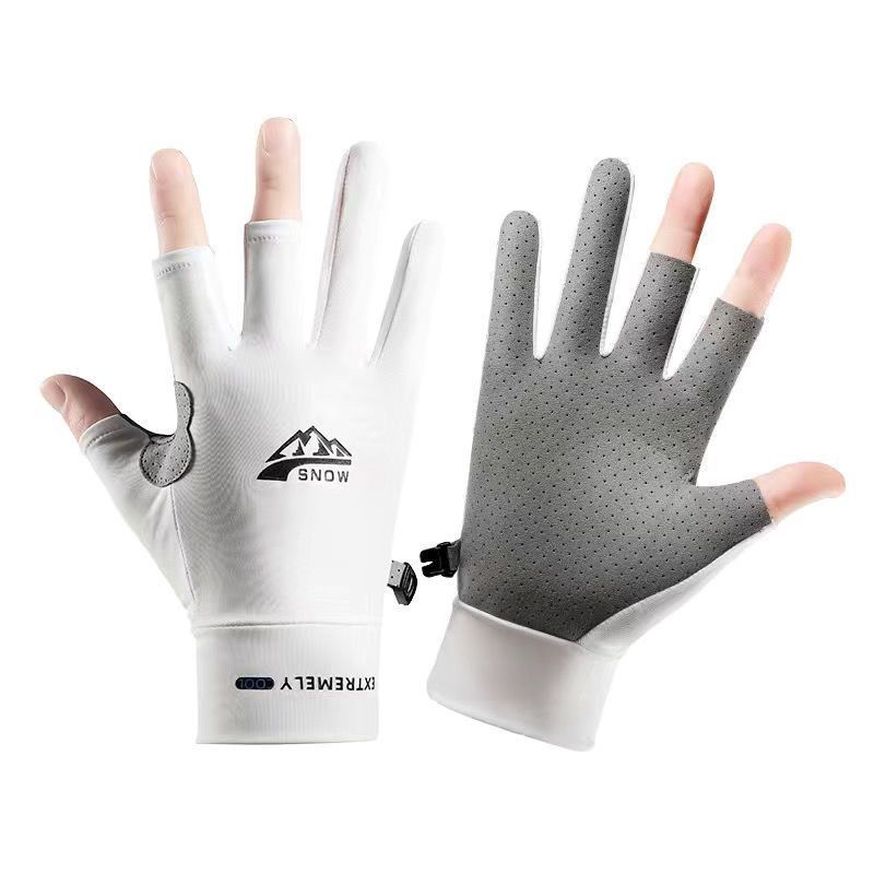 Sun Protection Gloves Summer Ice Silk Touch Screen UV Protection