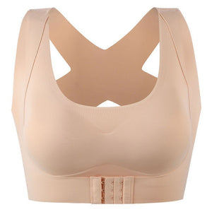 Posture Bras For Women Girl Posture Corrector Fitness Underwear Corset Back Bra Vest Push Up Shockproof Sports Bra