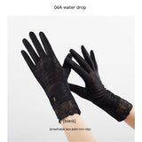 Lightweight Breathable Lace Sun Protection Gloves