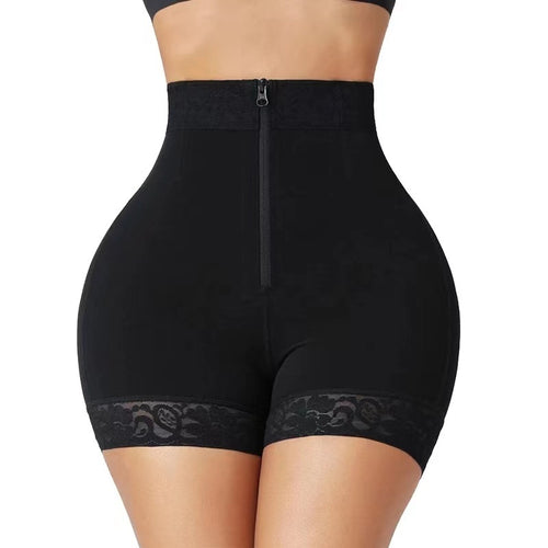 New Hip Slimming Clothes Abdominal Pants Zipper Hip Lifting