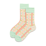 Women's Fashion Preppy Style Striped Mid-calf Length Socks