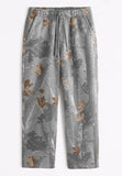 Digital Printed Fleece Couple's Pants Trousers