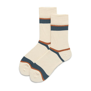 Women's Fashion Preppy Style Striped Mid-calf Length Socks