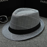 British Houndstooth European And American Sun Hats For Men