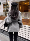 Fox Fur Double-sided Cashmere Coat