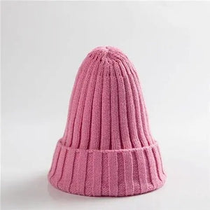 Children's Baby's Knit Hat Pullover Keep Warm Knitted Woolen Cap