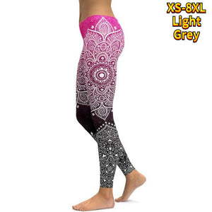 3D Printing High Waist Sexy Hip Yoga Pants