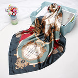 High-end Versatile Vintage Printed Scarf Women's Workplace Scarf