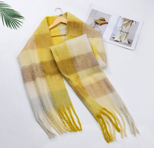 Warm Female Student Thickened Scarf