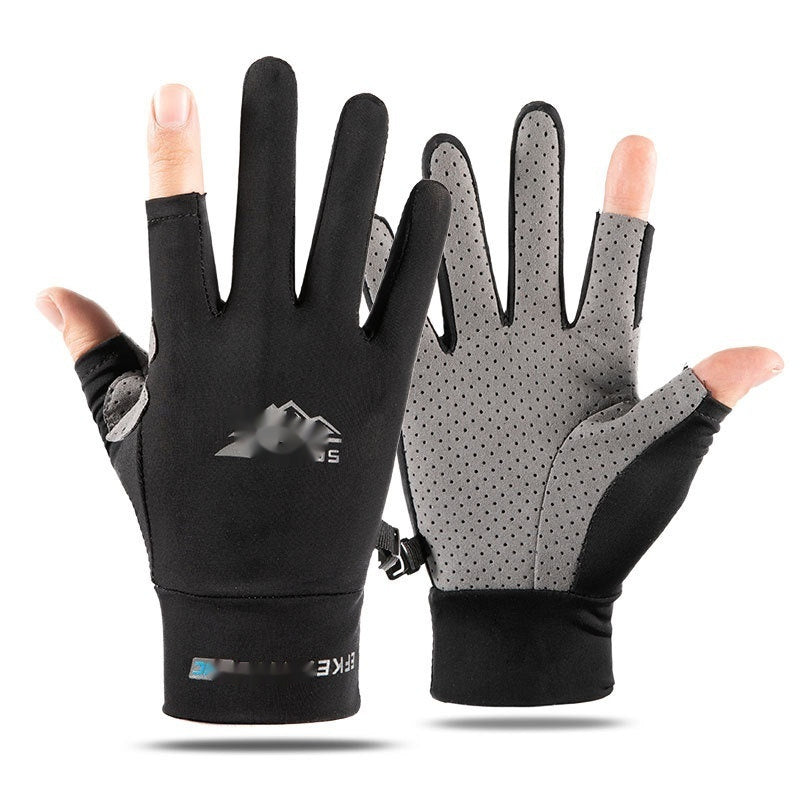 Leaks Sweat-absorbent  Breathable Bicycle Riding Non-slip Gloves