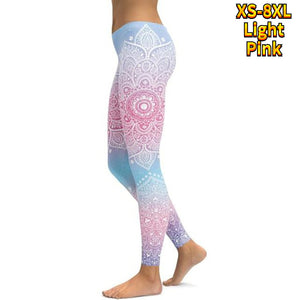 3D Printing High Waist Sexy Hip Yoga Pants