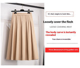 A- Line Skirt Slimming And Fashionable Summer Skirt Fat Sister Plus Size