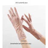 Lightweight Breathable Lace Sun Protection Gloves