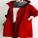 Korean Version Of The Thin Windbreaker Fat Mm mid-Length 200 kg Loose Coat