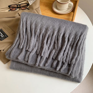 Autumn And Winter All-match Scarf High-grade Thickened Warm Scarf