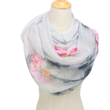 Printed Spring And Summer Sunscreen Thin Scarf Shawl