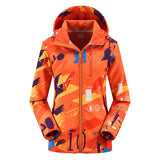 Autumn Couple Outdoor Casual Hooded Jacket Color Matching