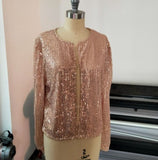 Women's jacket sequined jacket