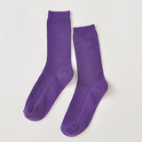 Summer Candy Color Solid Color Mid-calf Length Socks