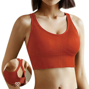 Women's Wireless Sports Vest Bra