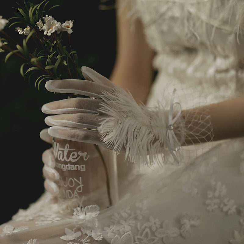 Wedding Dress Wedding Gloves Women