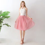 Puff Skirt Pleated Skirt Mesh Skirt Adult Skirt A-Line Skirt