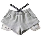 Women's High Waist Running Hot Pants