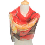 Printed Spring And Summer Sunscreen Thin Scarf Shawl