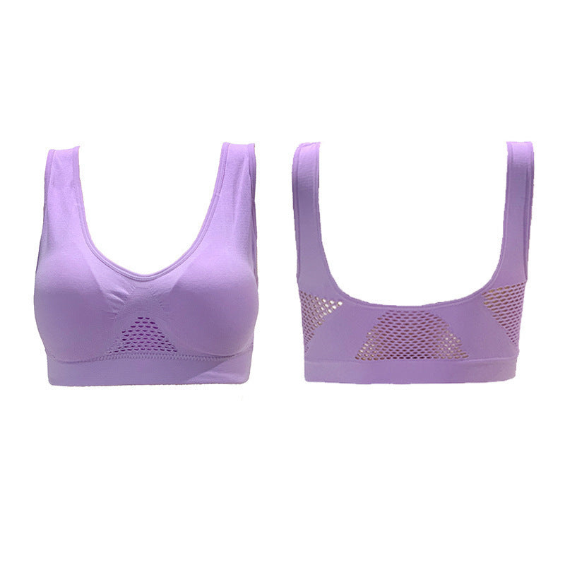 Fashionable Simple Breathable Fitness Sports Bra