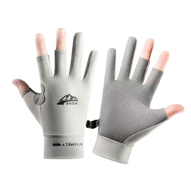 Sun Protection Gloves Summer Ice Silk Touch Screen UV Protection